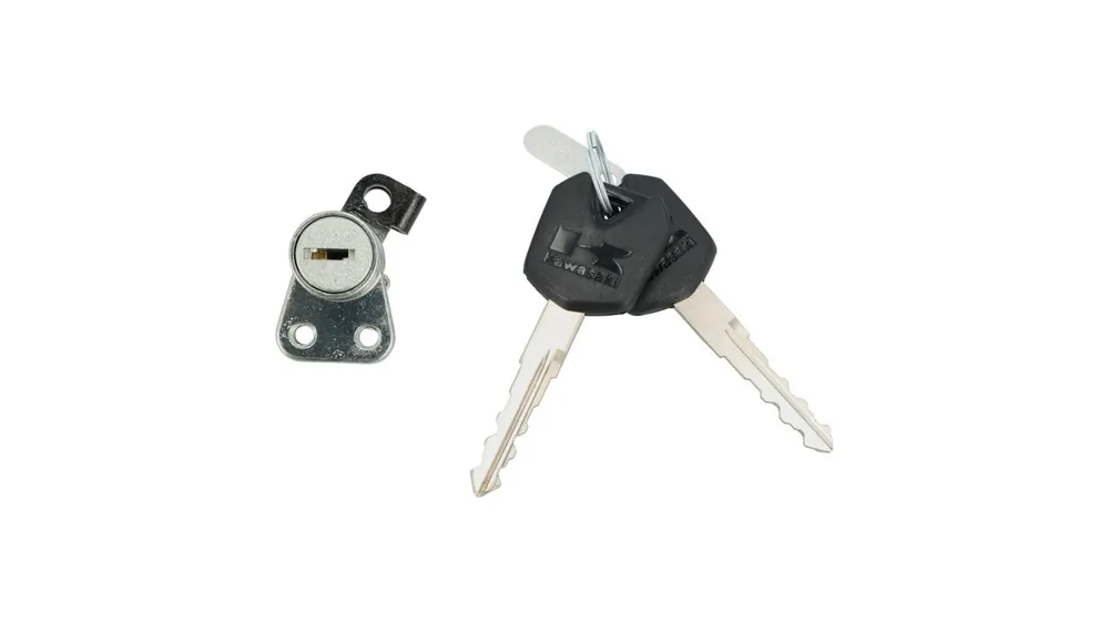 Geprüft Sitzbankschloss Kawasaki OEM Kawasaki Ninja 125 ab Bj. 19 / Z 125 ab Bj. 18, inkl Schlüssel