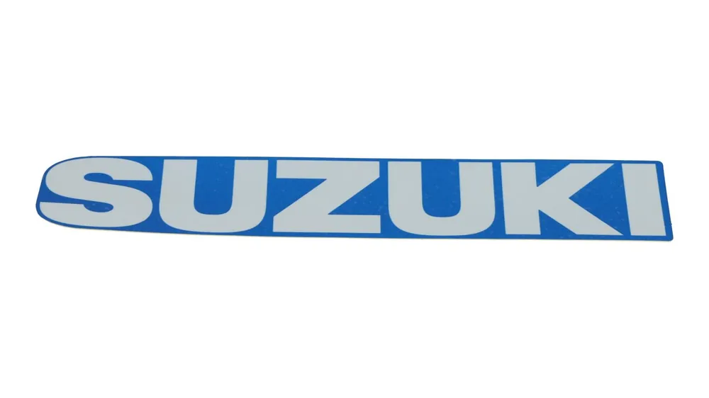 Schneller Versand Aufkleber Suzuki OEM "Suzuki" Schriftzug, Universal