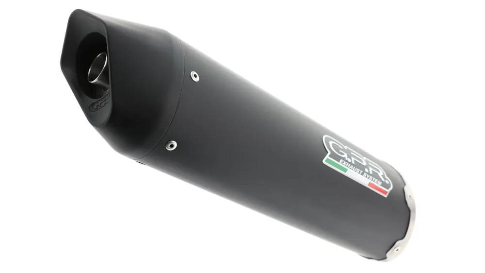 Slip- On Endschalldämpfer GPR Furore Nero Beta RR 125 4T Bj. 10-20, mit EG-BE Bestpreis