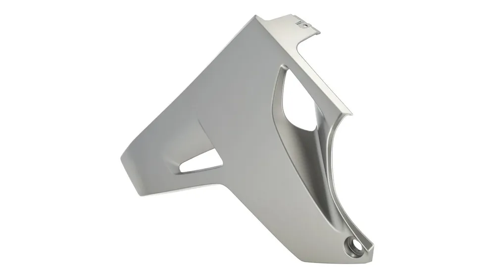 Versand Am Gleichen Tag Bugspoiler Seitenteil Honda OEM Honda CB125R Bj. 18-20 (JC79), unten rechts, silber