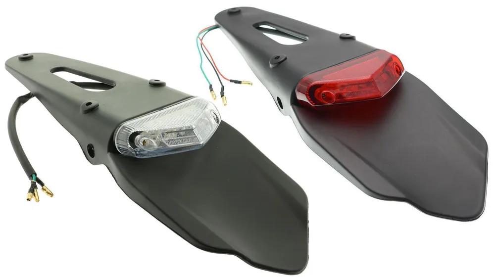 Wochenendangebot LED- Rücklicht Motoflow Enduro 2 versch. Farben, mit E-Prüfzeichen