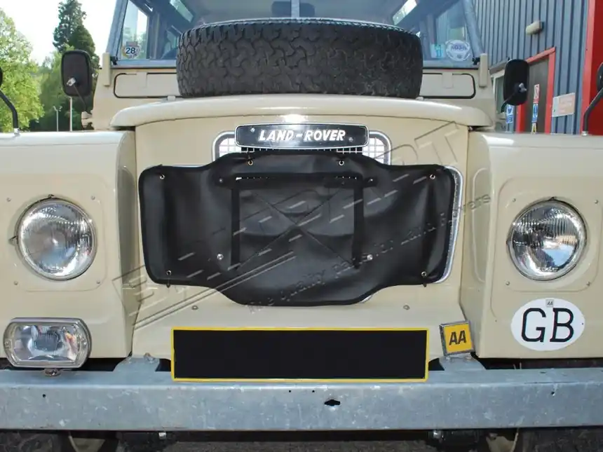 Garantierte Lieferung Kühlerschutz Serie 3 Land Rover Radiator Muff