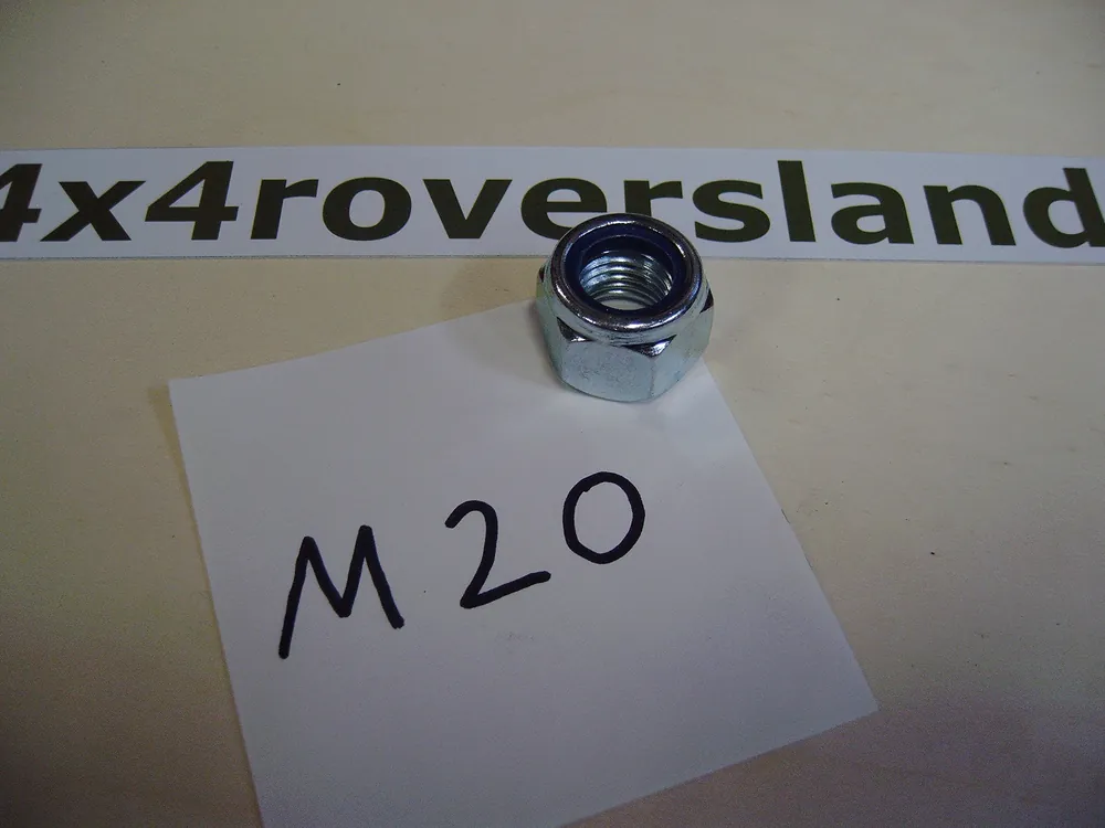 Versand Am Gleichen Tag Mutter (selbstsichernd) M20