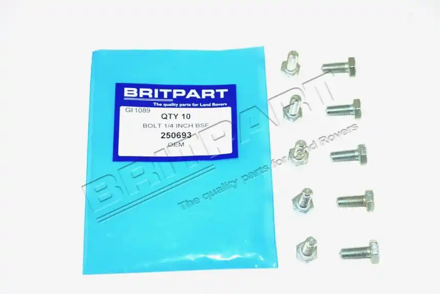 BOLT 1/4 INCH BSF Echt