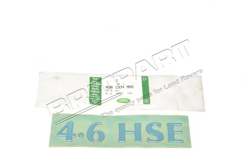 DECAL 4.6HSE, Range Rover P38 Heckklappe hinten Neue Ware