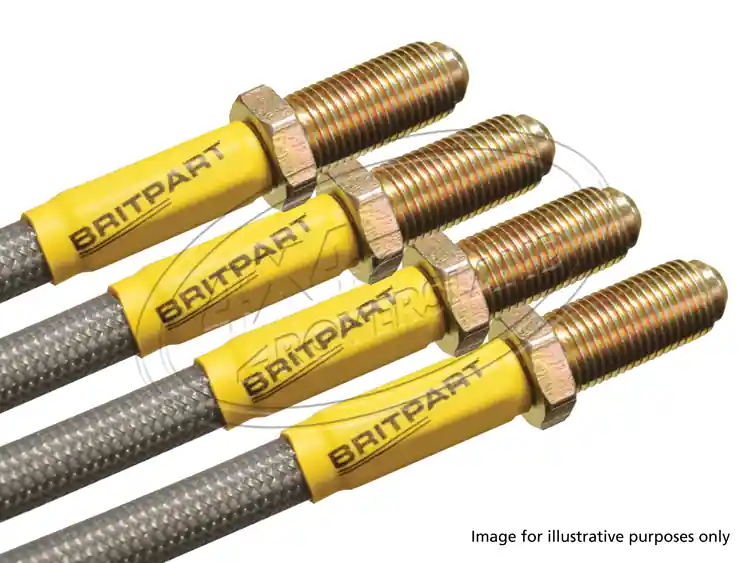 Nur Für Kurze Zeit STAINLESS BRAKE HOSE KIT + 40
