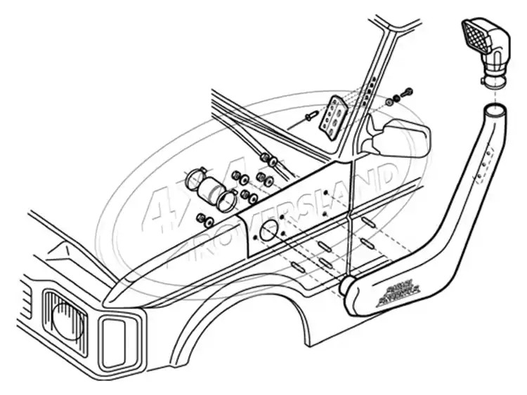 Schnorchel 300/V8 Preis Gesenkt