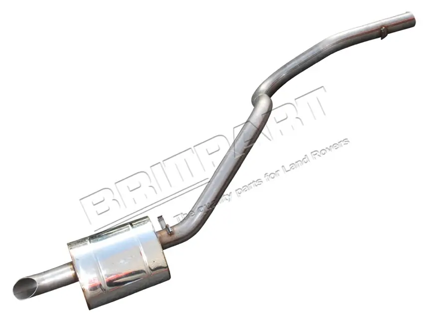 Neue Ware Double SS Edelstahl Endschalldämpfer