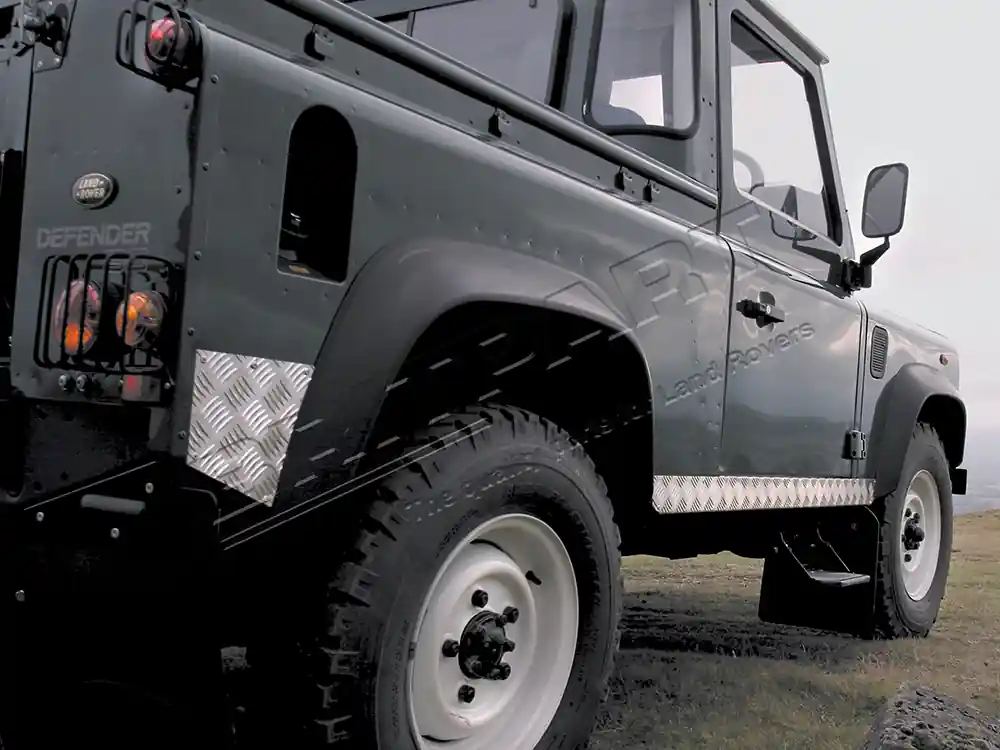 Wochenendangebot Schwellerbleche 90er Defender