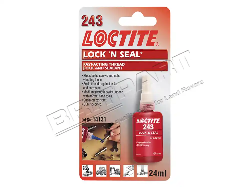 GEWINDESICHERUNGEN 24ML (LOCTITE 243) Loctite Nur Heute