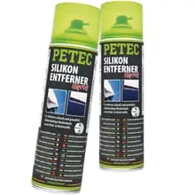 2x 500 ML 70950 PETEC SILIKONENTFERNER SPRAY LACKREINIGER SILIKONREINIGER Garantierte Lieferung