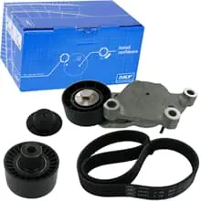 SKF KEILRIPPENRIEMEN-SATZ SPANNROLLE für FORD FOCUS C-MAX FIESTA 1.4/1.6 TDCi Must-Have