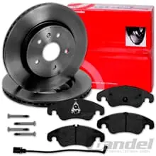 brembo BREMSSCHEIBEN 320mm + BELÄGE VORNE passend für AUDI Q5 8R Bj. 2011 - 2017 Rabatt