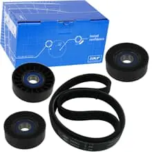 SKF KEILRIPPENRIEMEN-SATZ SPANNROLLE für MERCEDES W169 W245 CDI mit Klima Top-Seller