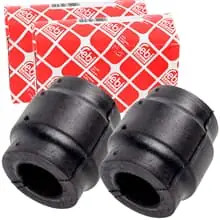 2x FEBI STABILISATORLAGER VORNE HINTEN passend für DAILY KASTEN PRITSCHE BUS Billig