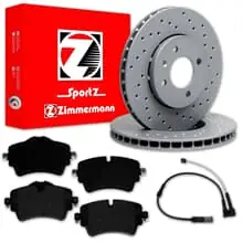 Begrenztes Angebot Zimmermann SPORT BREMSSCHEIBEN 294mm + BELÄGE VORNE passend für MINI F54 F60
