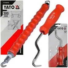 Angebot 2x YATO DRILLGERÄT DRILLKURBEL BINDEDRAHT ÖSEN ZAUN DRAHT DRILLWERKZEUG DRILLER