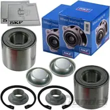 Markenware 2x SKF RADLAGER SET SATZ RADLAGERSATZ HINTEN für 1.2 TCe 1.5 dCi RENAULT CLIO IV