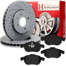 Mega-Angebot ZIMMERMANN SPORT BREMSSCHEIBEN 302mm + BELÄGE VORNE für OPEL VECTRA C SIGNUM