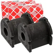 2x FEBI LAGERUNG, STABILISATOR HINTERACHSE LINKS RECHTS für CHEVROLET LACETTI Neue Ware