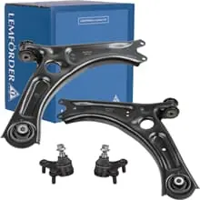 Begrenztes Angebot LEMFÖRDER QUERLENKER + TRAGGELENK VORNE passend für VW CADDY 3+4 OCTAVIA II YETI