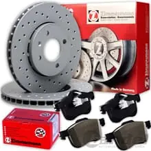 Sofort Bestellen Zimmermann SPORT-BREMSSCHEIBEN 280mm + BELÄGE VORNE passend für OPEL ASTRA H