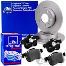 ATE BREMSSCHEIBEN 264mm + BELÄGE HINTEN passend für OPEL CORSA E + ADAM Wochenendangebot