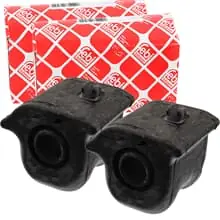 2x FEBI STABILISATORLAGER VORDERACHSE LINKS für TOYOTA RAV 4 III BIS 08.2008 Neuheit