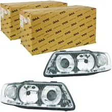 2x TYC H7/H1 SCHEINWERFER LINKS+RECHTS für AUDI A3 AB 09.2000 FACELIFT MIT LWR Günstig