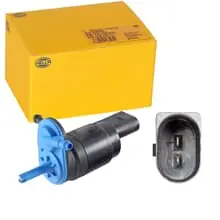 Top-Angebot HELLA SCHEIBEN-WASCHWASSERPUMPE 12V passend für AUDI A3 A4 A6 BMW 3er E36 i3 I01