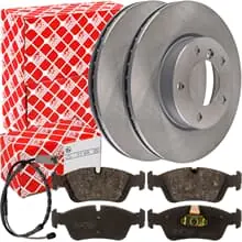 Top-Angebot FEBI BREMSSCHEIBEN Ø286mm + BELÄGE VORNE passend für BMW 3er E46 Z4 Roadster E85