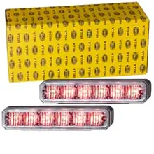 Preiswert HELLA BLITZ-KENNLEUCHTE LED 12V 24V 2XD 012 160-831