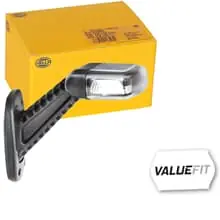 Expressversand HELLA UMRISSLEUCHTE LED 12V 24V RECHTS SEITLICHER ANBAU 2XS 357 007-021