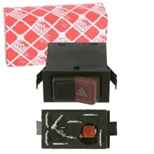 FEBI BILSTEIN WARNBLINKSCHALTER für VW CADDY DERBY GOLF JETTA LT PASSAT POLO Neu Im Sortiment
