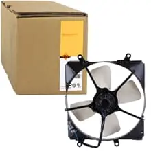 NRF LÜFTER MOTORKÜHLUNG 90W MIT ZARGE passend für TOYOTA CELICA COROLLA 1.4-1.6 Expressversand