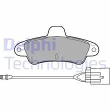 Preis Gesenkt DELPHI BREMSBELÄGE SATZ HINTERACHSE passend für FORD MONDEO