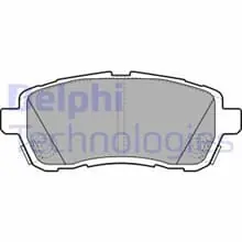 DELPHI BREMSBELÄGE SATZ VORDERACHSE FÜR DAIHATSU MATERIA SIRION FORD FIESTA Begrenztes Angebot