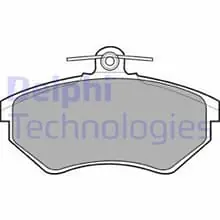 DELPHI BREMSBELÄGE SATZ VORDERACHSE FÜR AUDI 80 SEAT CORDOBA IBIZA INCA TOLEDO Markenware