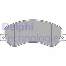 Angebot DELPHI BREMSBELÄGE SATZ VORDERACHSE passend für FORD TRANSIT VW AMAROK
