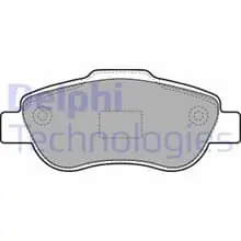 Expressversand DELPHI BREMSBELÄGE SATZ VORDERACHSE passend für FIAT PANDA