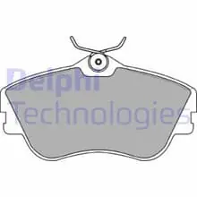 Schnäppchen DELPHI BREMSBELÄGE SATZ VORDERACHSE passend für VW CALIFORNIA TRANSPORTER