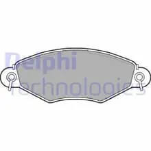 DELPHI BREMSBELÄGE SATZ VORDERACHSE passend für KIA CARNIVAL PEUGEOT 206 306 Preisknaller