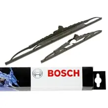 Preisreduziert BOSCH SCHEIBENWISCHER SET MIT SPOILER VORNE passend für NISSAN MICRA PIXO