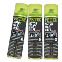 3x500ml PETEC MOTORSTARTHILFE-, STARTHILFE, KALTSTARTHILFESPRAY ZÜNDHILFE Direktkauf