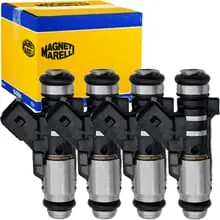 4x MAGNETI MARELLI EINSPRITZVENTIL passend für CITROEN BERLINGO PEUGEOT 206 1.1 Aktuell