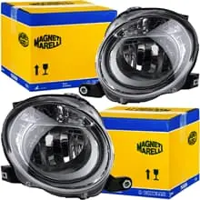 2 MAGNETI MARELLI HAUPTSCHEINWERFER H7 SCHEINWERFER LI+RE passend für FIAT 500 C Finale Aktion