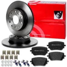 brembo BREMSSCHEIBEN 320mm + BELÄGE HINTEN passend für MERCEDES A-KLASSE W177 Garantierte Lieferung