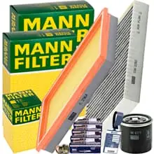 Online Kaufen MANN FILTER INSPEKTIONSPAKET passend für NISSAN X-TRAIL T30 MURANO Z50 Z51