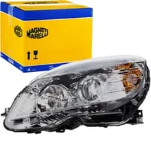 Neu MAGNETI MARELLI SCHEINWERFER H7 LINKS passend für MERCEDES C-KLASSE W204