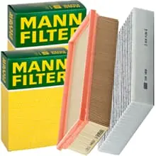 Bestpreis MANN FILTER INSPEKTIONSPAKET passend für MITSUBISHI COLT 6 SMART 454 1.1+1.3+1.5